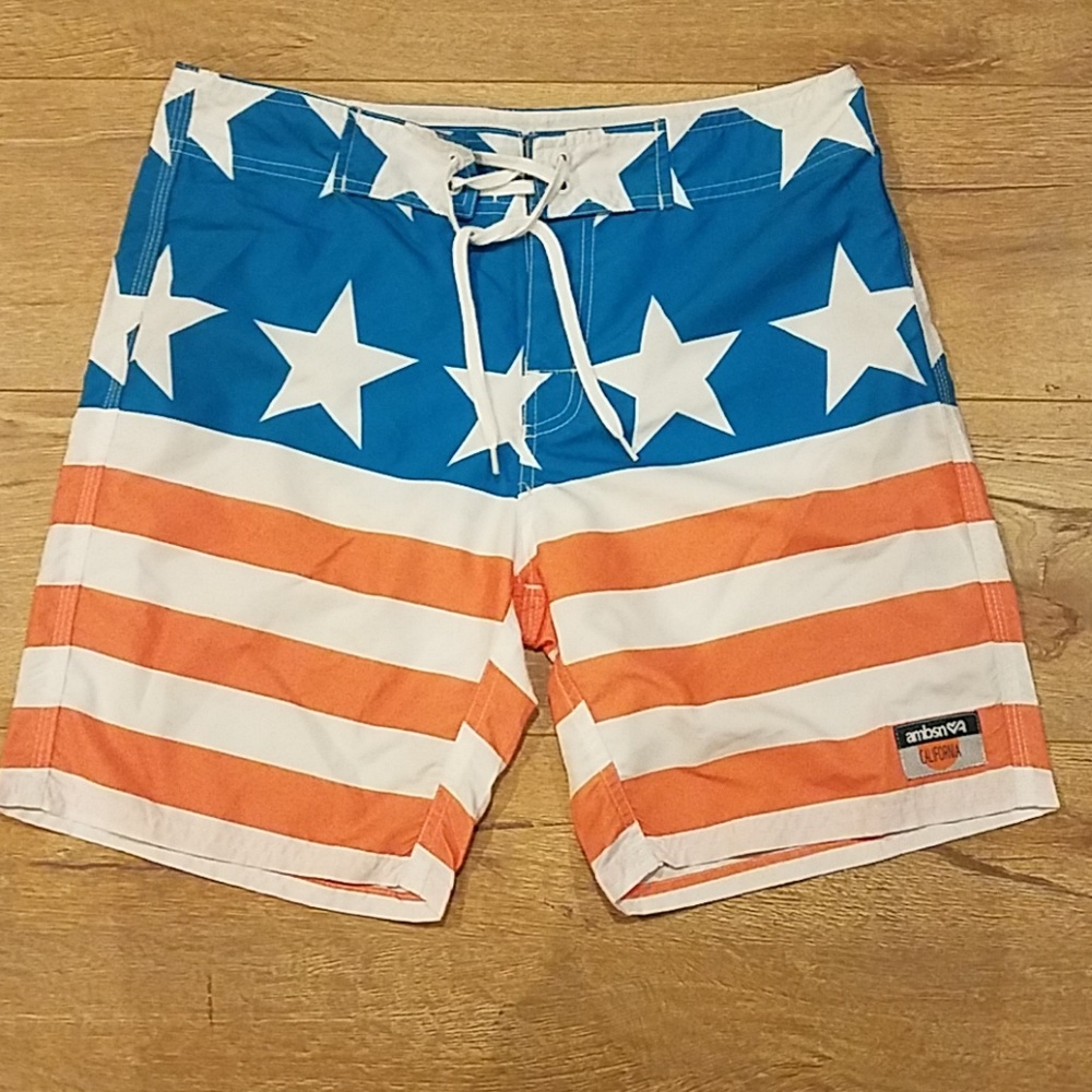 USA Flag board shorts